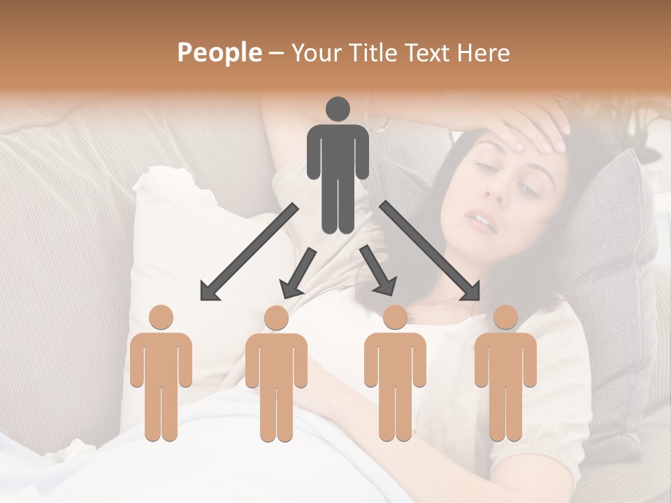Stressed Pills Alone PowerPoint Template