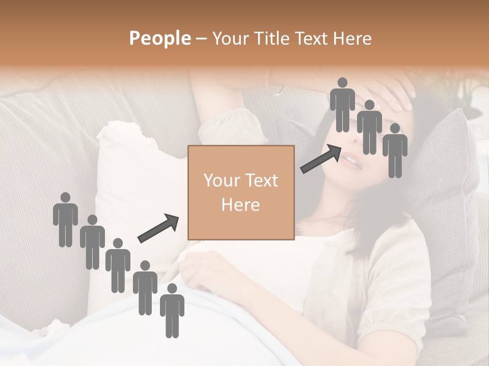 Stressed Pills Alone PowerPoint Template