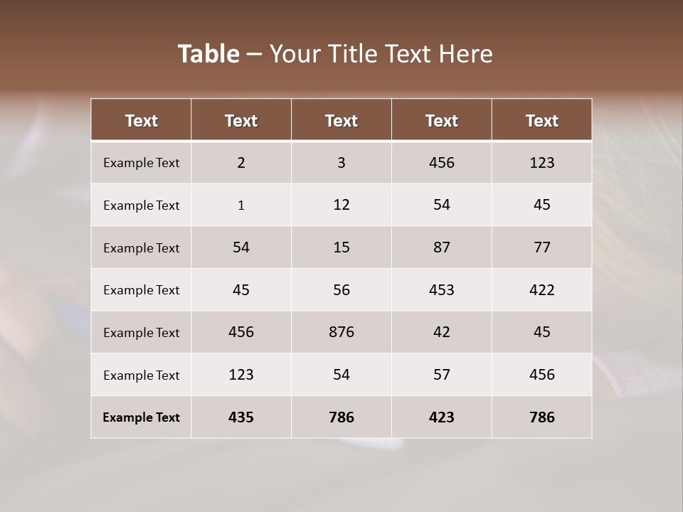 Play Athletic Equipment PowerPoint Template