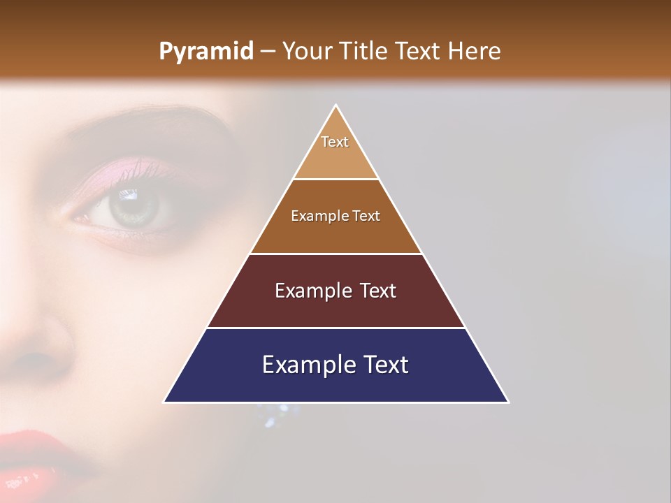 Sensual Fashion Circle PowerPoint Template