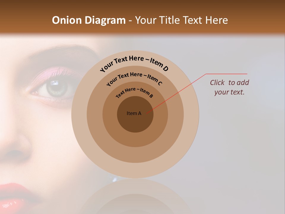 Sensual Fashion Circle PowerPoint Template