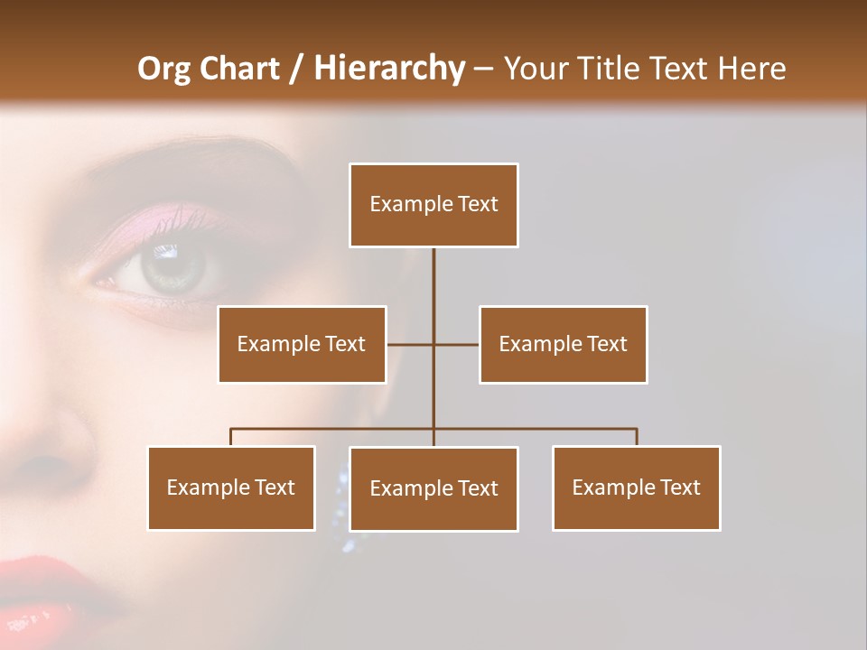 Sensual Fashion Circle PowerPoint Template