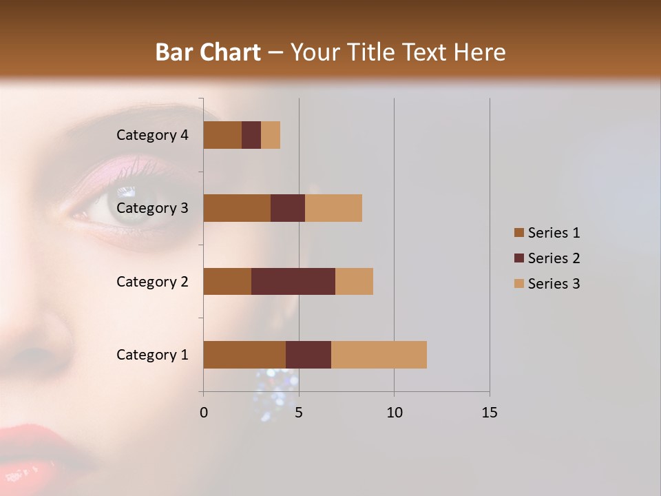 Sensual Fashion Circle PowerPoint Template