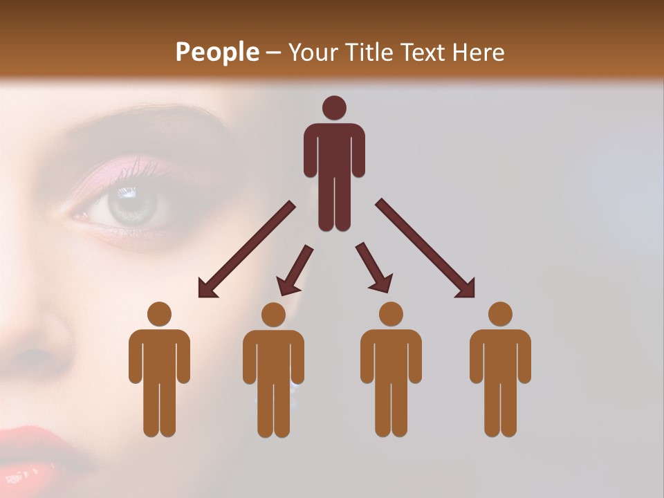 Sensual Fashion Circle PowerPoint Template