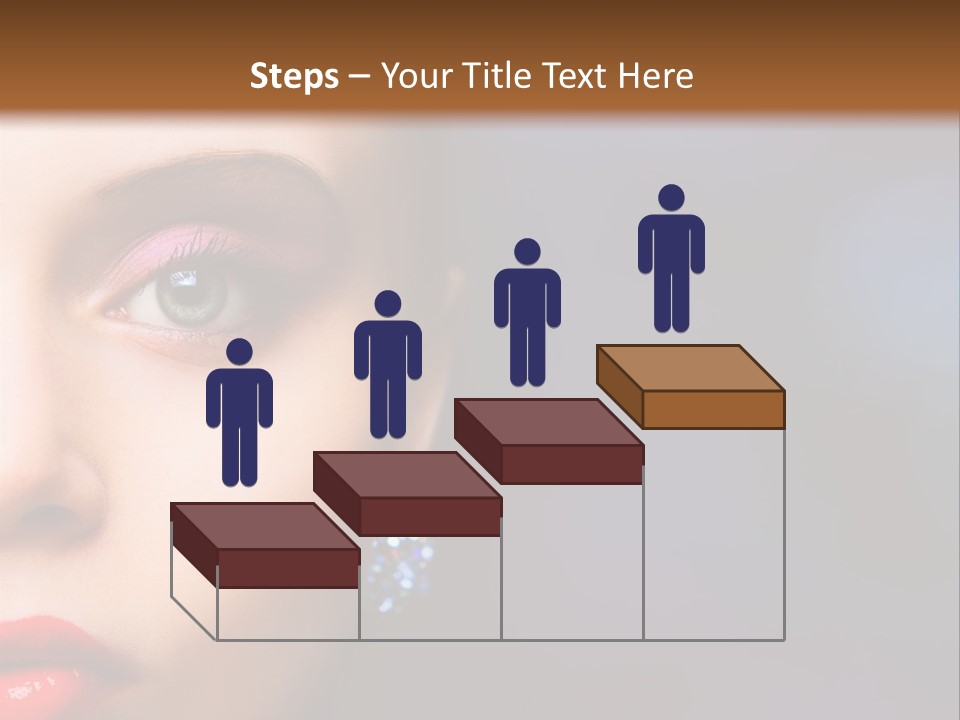 Sensual Fashion Circle PowerPoint Template