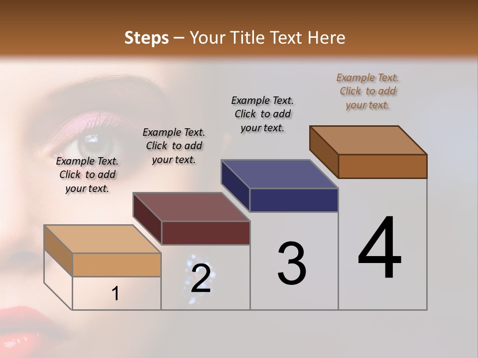 Sensual Fashion Circle PowerPoint Template