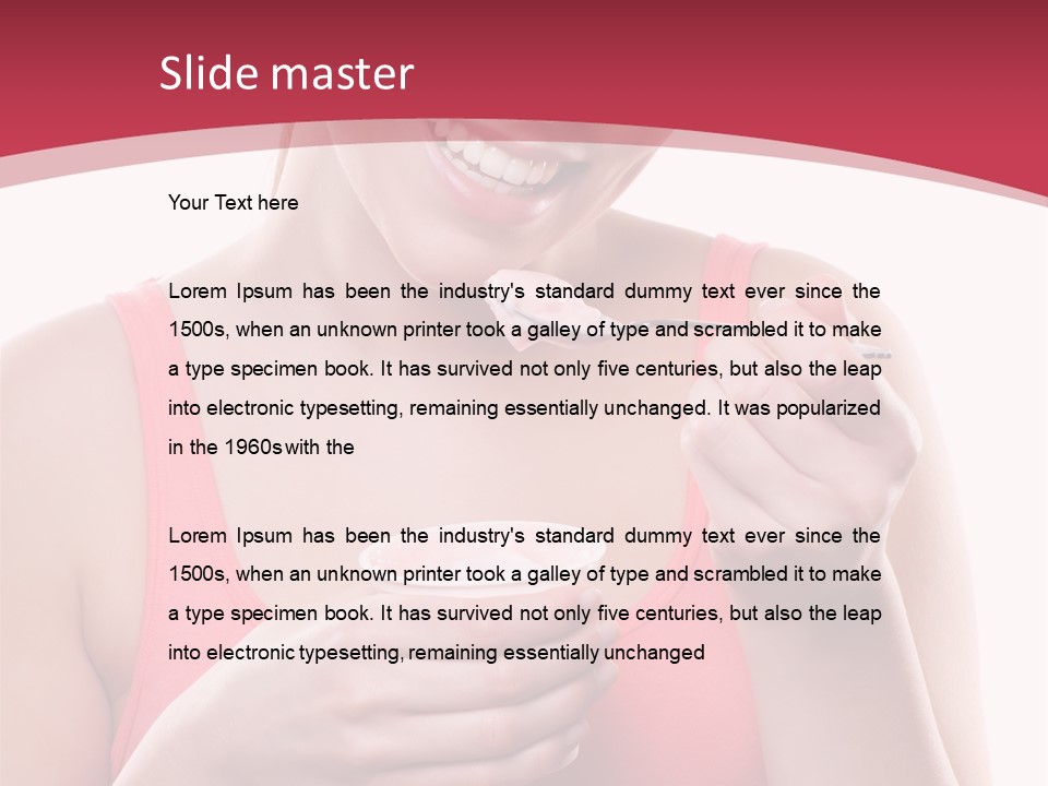 People Shape Beauty PowerPoint Template