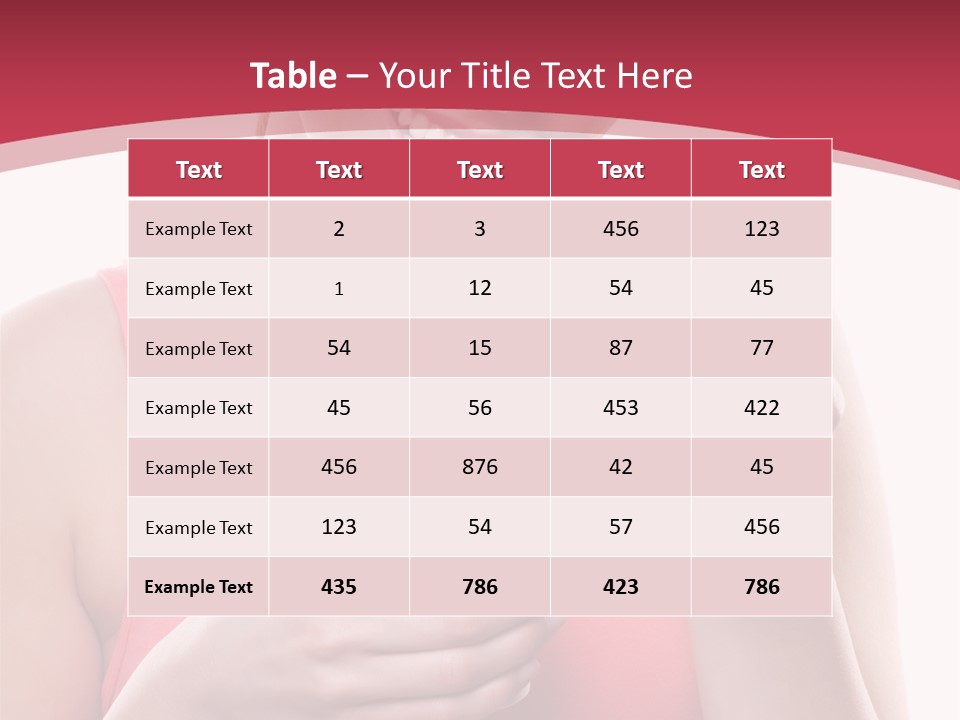 People Shape Beauty PowerPoint Template