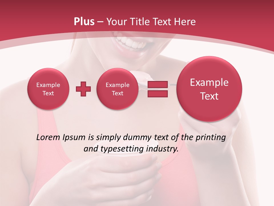 People Shape Beauty PowerPoint Template