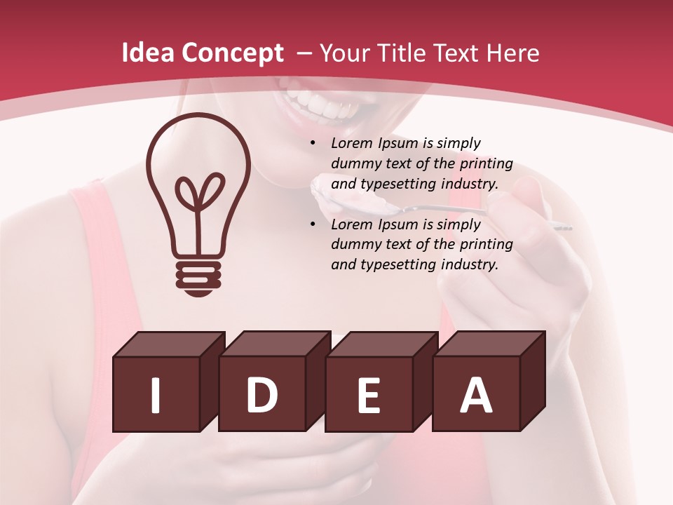 People Shape Beauty PowerPoint Template