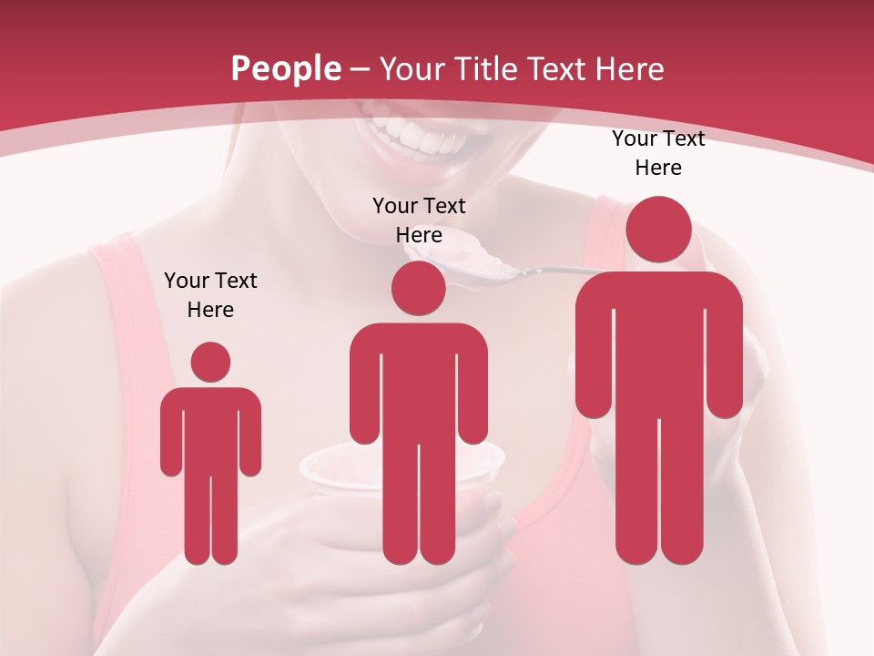 People Shape Beauty PowerPoint Template