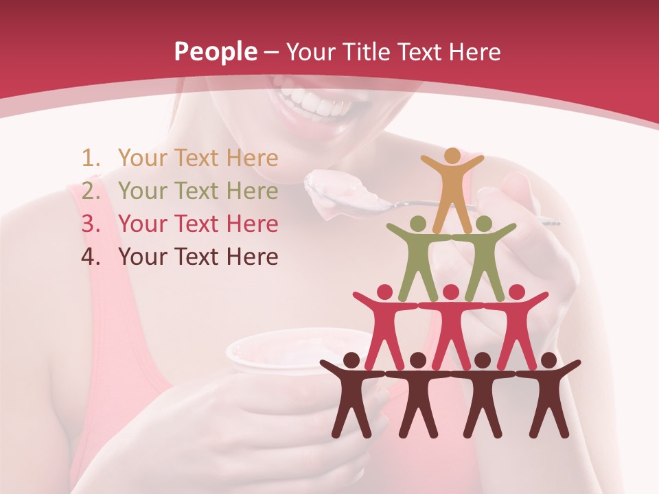 People Shape Beauty PowerPoint Template