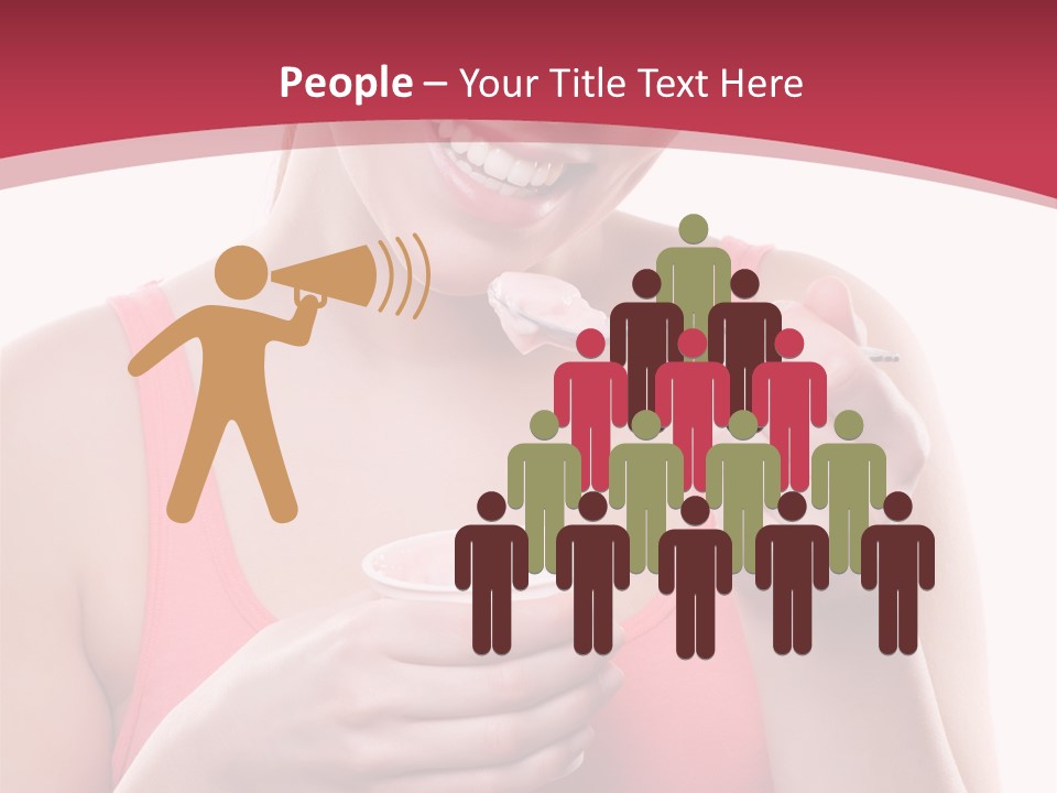 People Shape Beauty PowerPoint Template