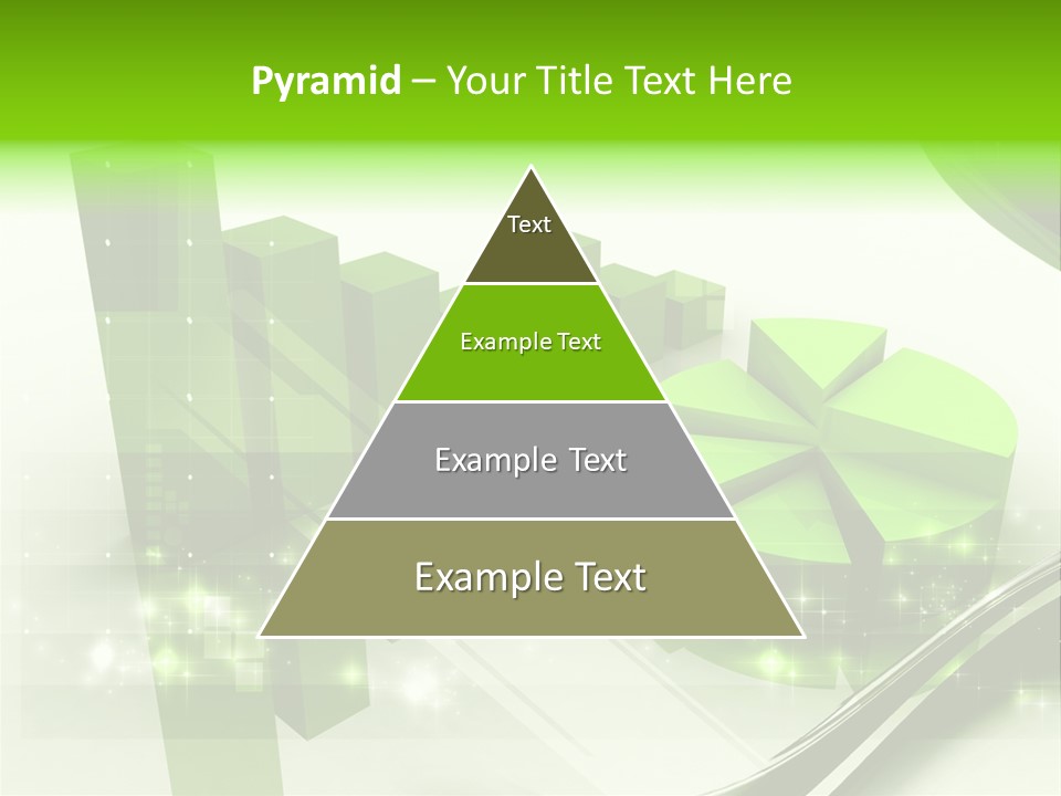 Marketing Green Line PowerPoint Template