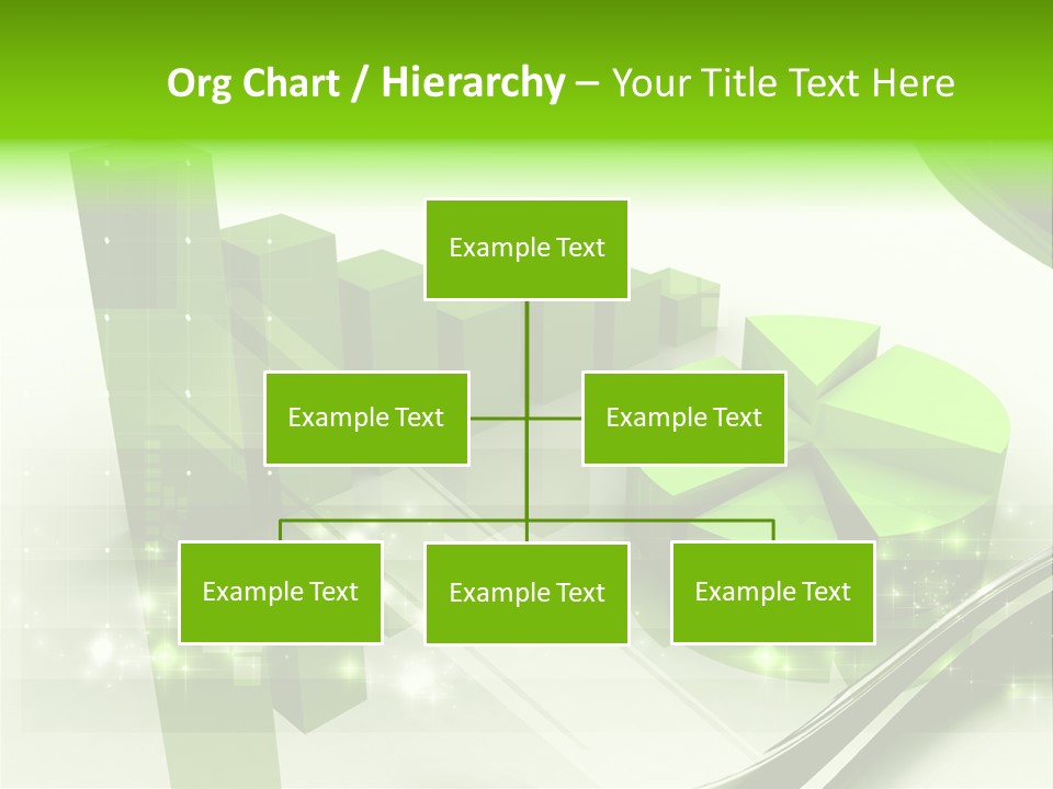 Marketing Green Line PowerPoint Template