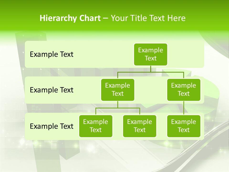 Marketing Green Line PowerPoint Template