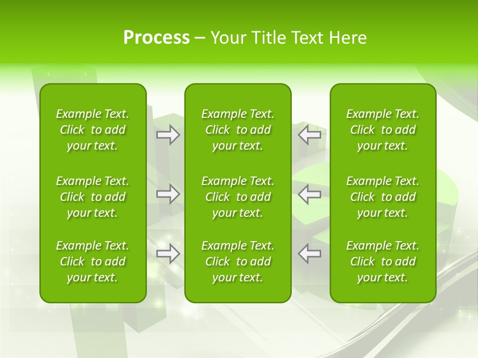 Marketing Green Line PowerPoint Template