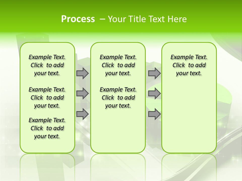 Marketing Green Line PowerPoint Template