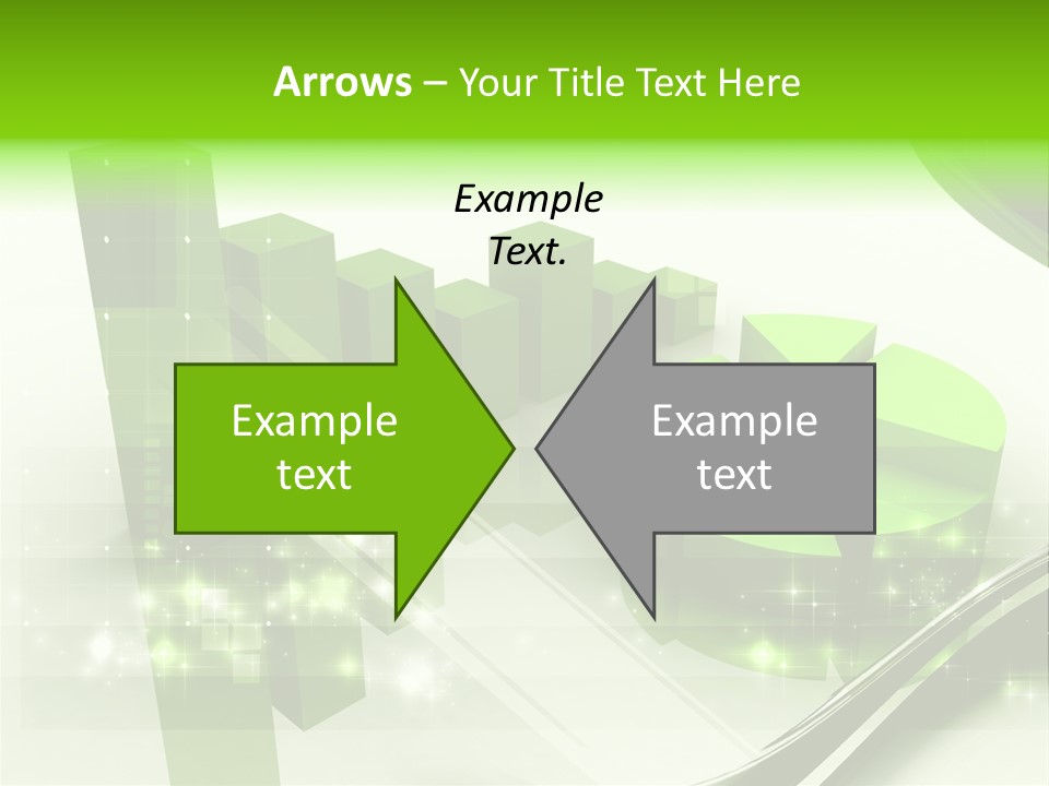 Marketing Green Line PowerPoint Template