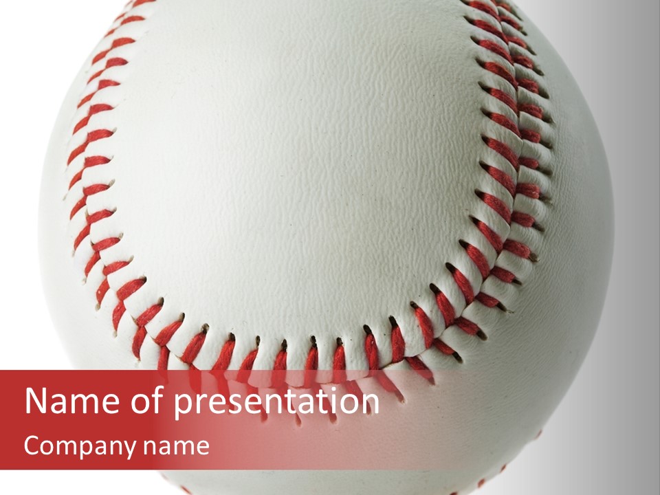 Play Athletic Equipment PowerPoint Template