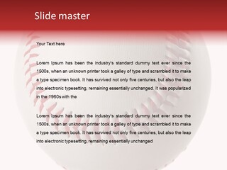 Play Athletic Equipment PowerPoint Template