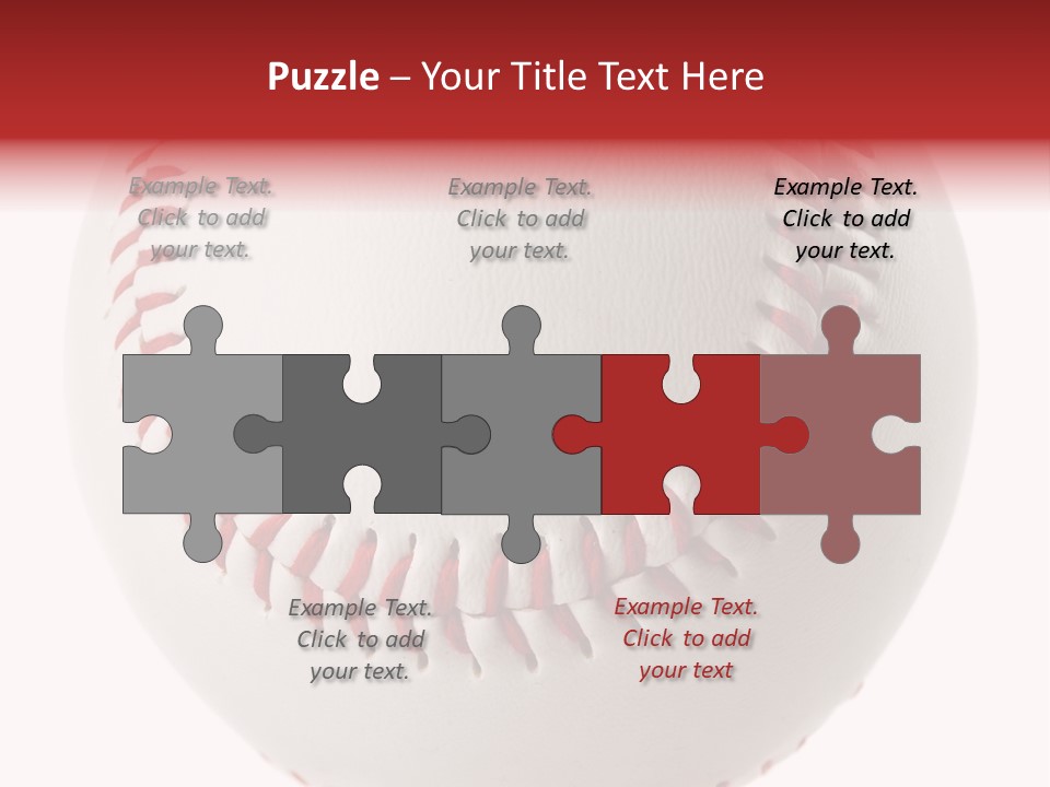 Play Athletic Equipment PowerPoint Template