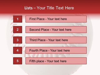 Play Athletic Equipment PowerPoint Template