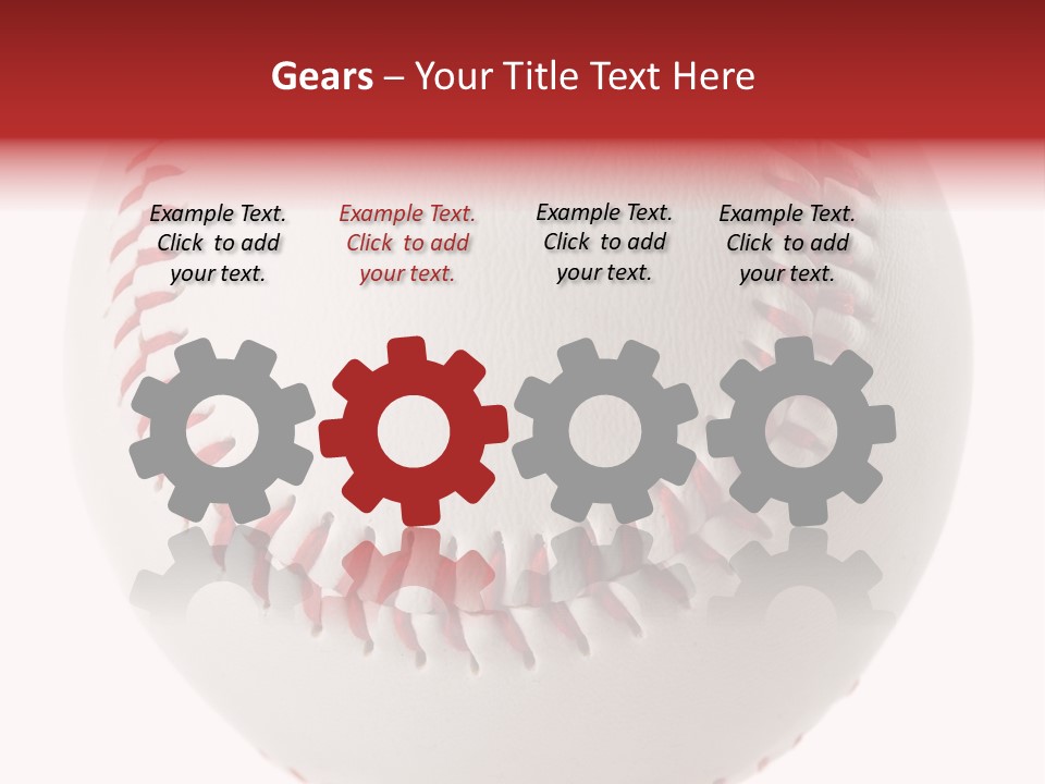 Play Athletic Equipment PowerPoint Template