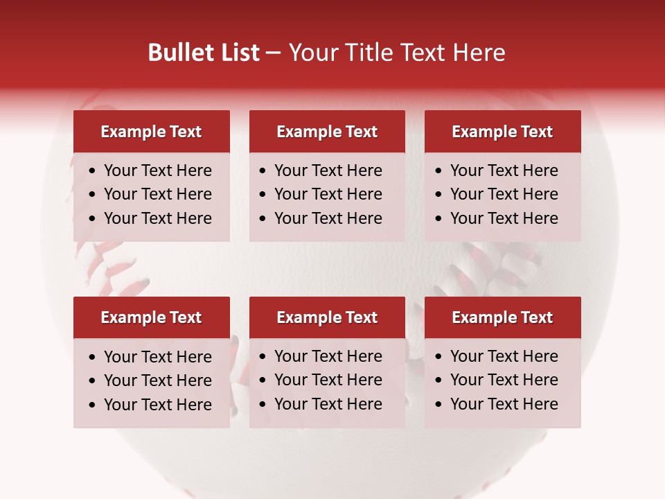 Play Athletic Equipment PowerPoint Template