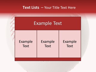 Play Athletic Equipment PowerPoint Template