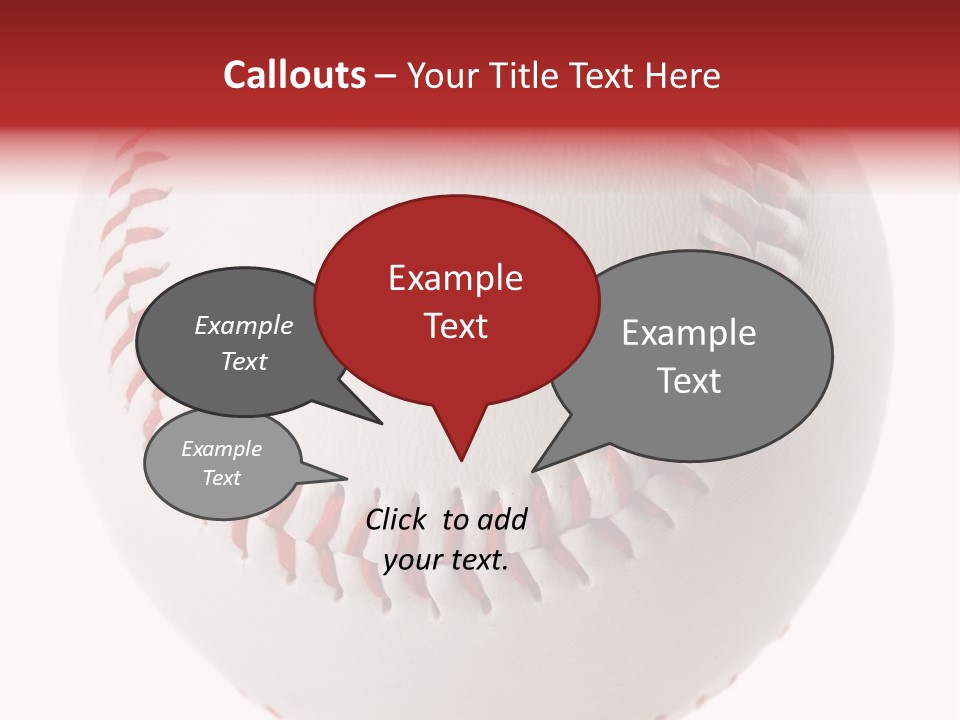 Play Athletic Equipment PowerPoint Template