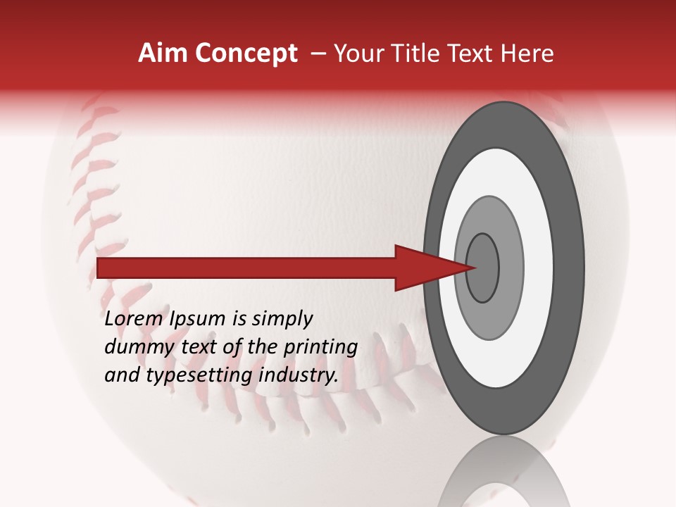 Play Athletic Equipment PowerPoint Template
