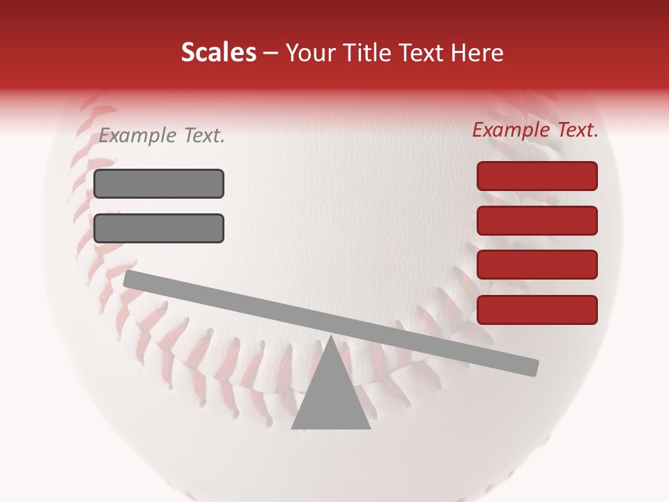 Play Athletic Equipment PowerPoint Template