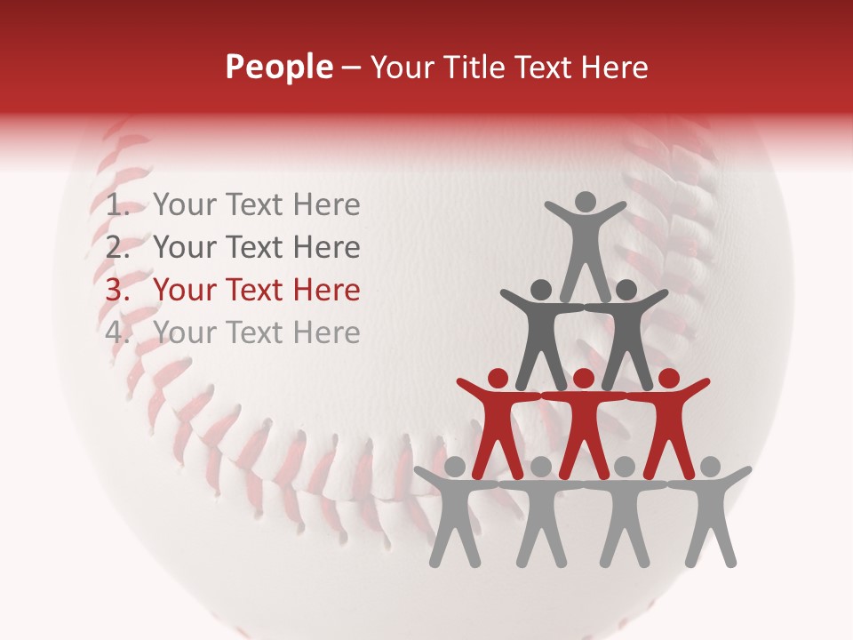 Play Athletic Equipment PowerPoint Template