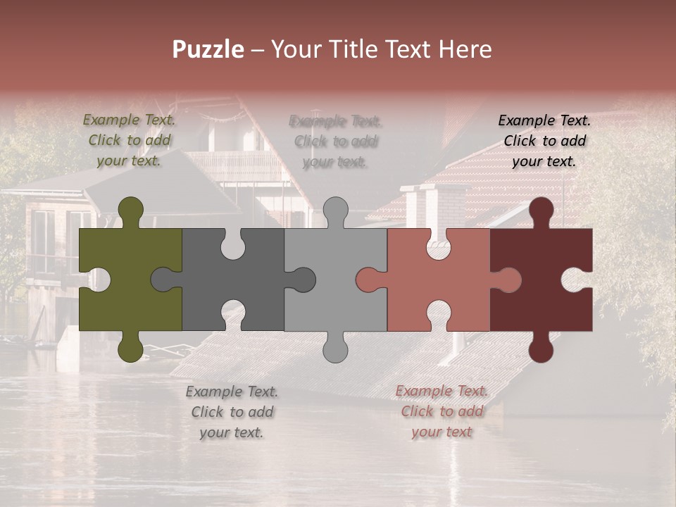 Storm Natural Rain PowerPoint Template