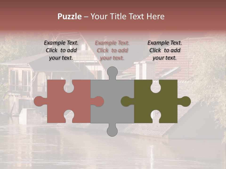 Storm Natural Rain PowerPoint Template