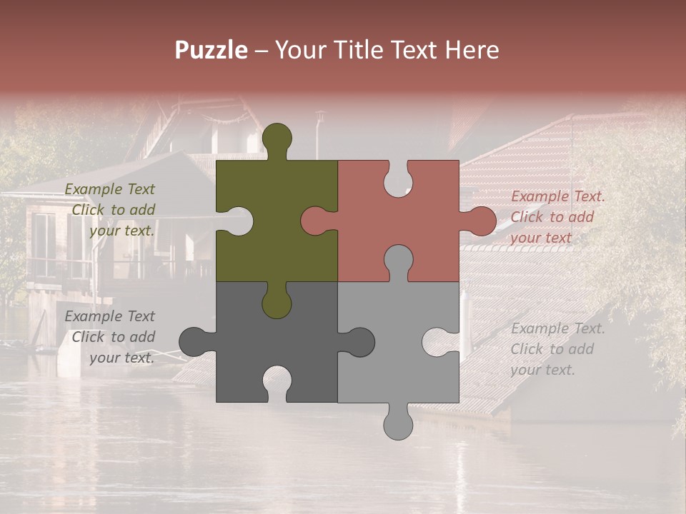 Storm Natural Rain PowerPoint Template