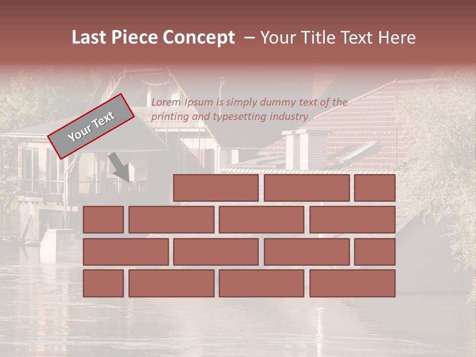 Storm Natural Rain PowerPoint Template