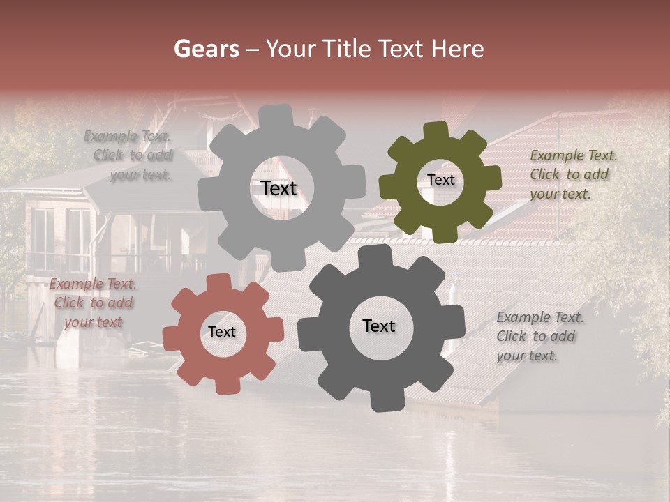 Storm Natural Rain PowerPoint Template