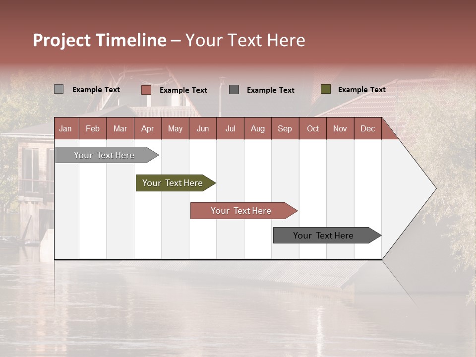 Storm Natural Rain PowerPoint Template