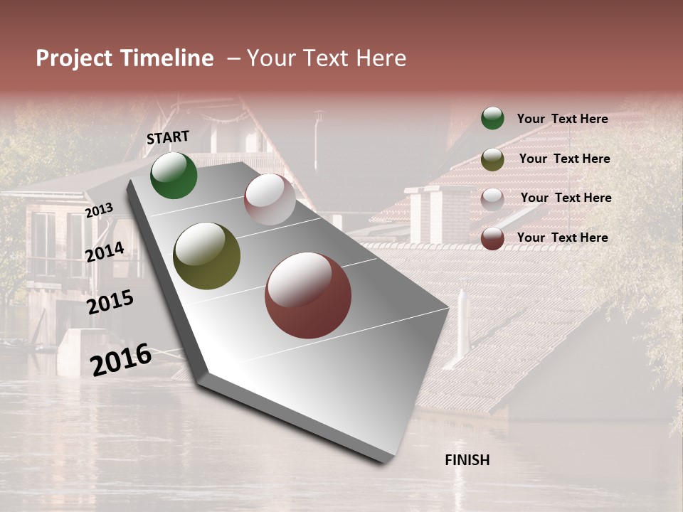 Storm Natural Rain PowerPoint Template