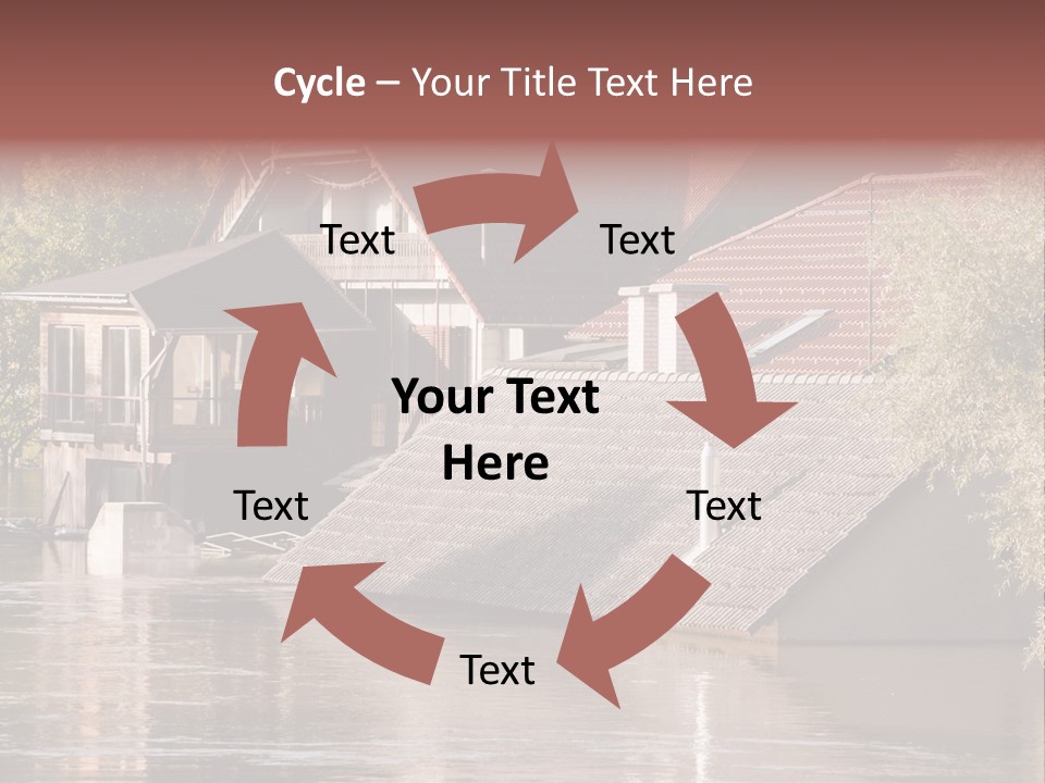 Storm Natural Rain PowerPoint Template