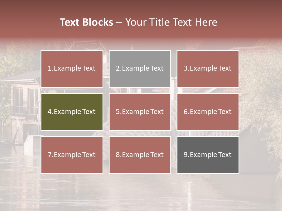 Storm Natural Rain PowerPoint Template