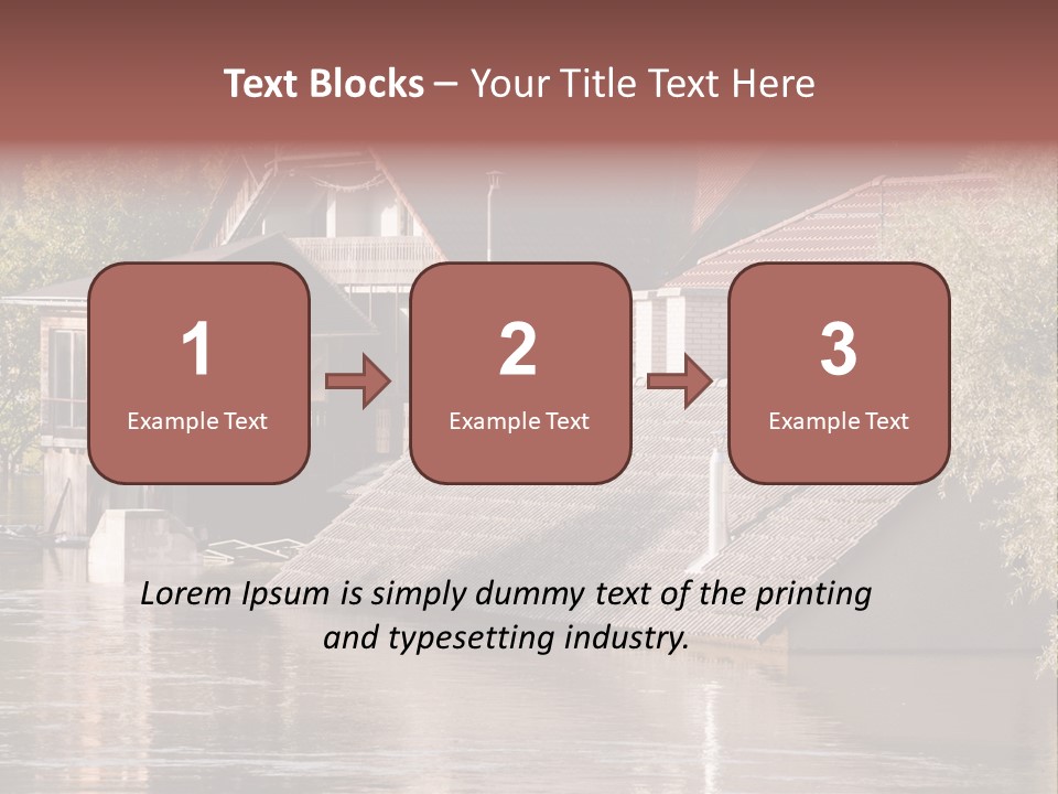 Storm Natural Rain PowerPoint Template