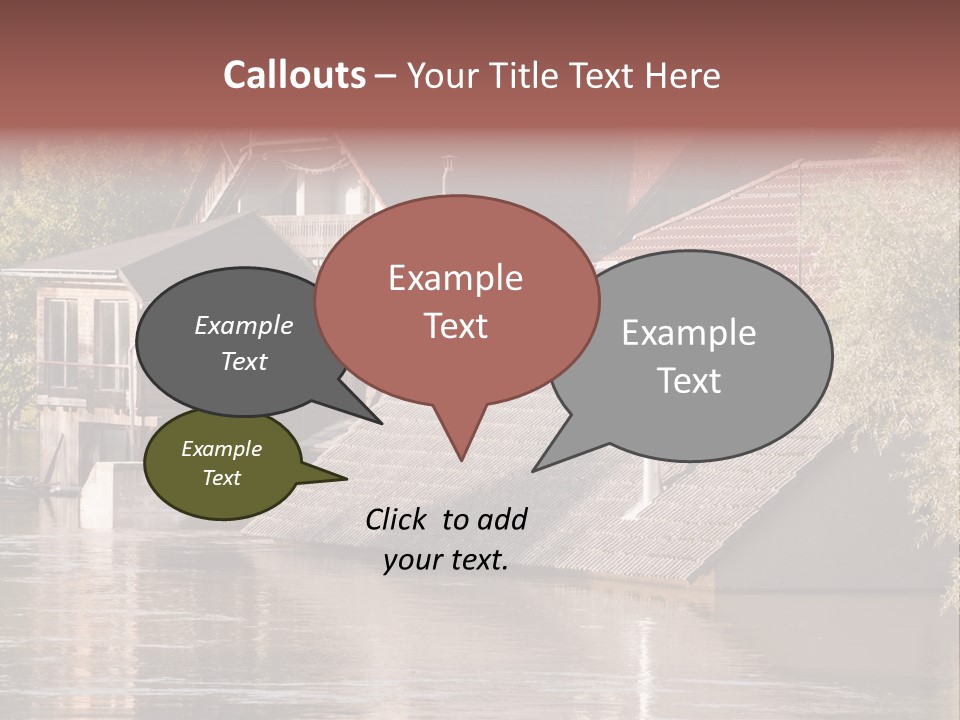 Storm Natural Rain PowerPoint Template