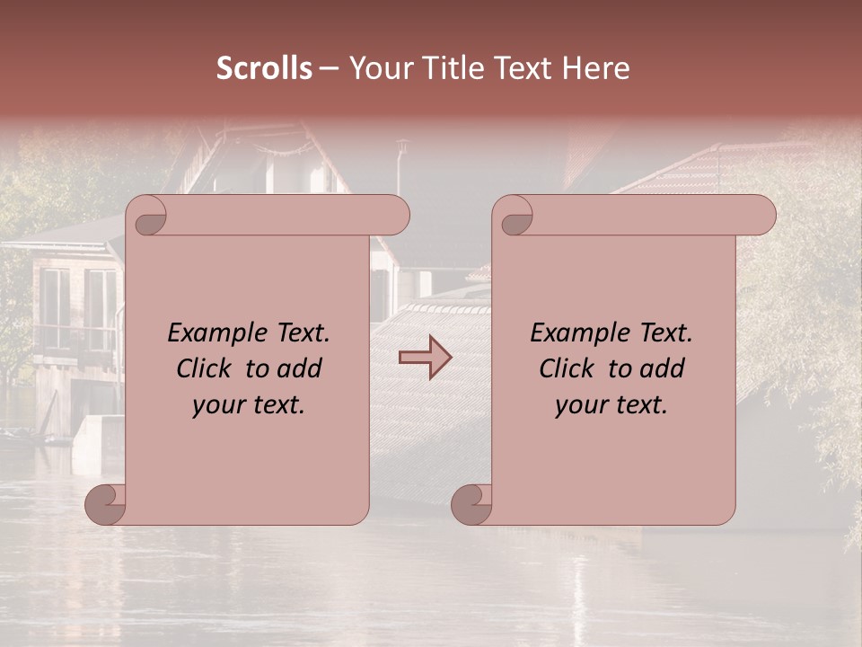 Storm Natural Rain PowerPoint Template