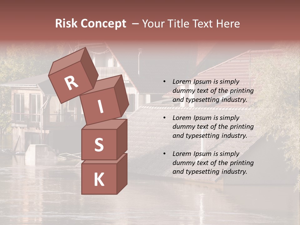 Storm Natural Rain PowerPoint Template