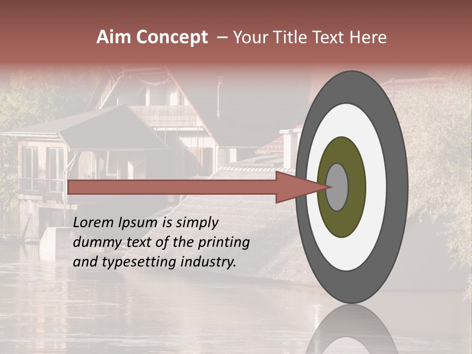 Storm Natural Rain PowerPoint Template