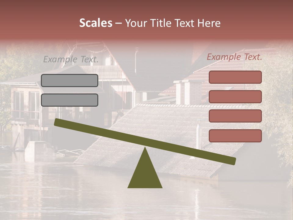 Storm Natural Rain PowerPoint Template
