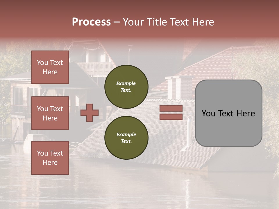 Storm Natural Rain PowerPoint Template